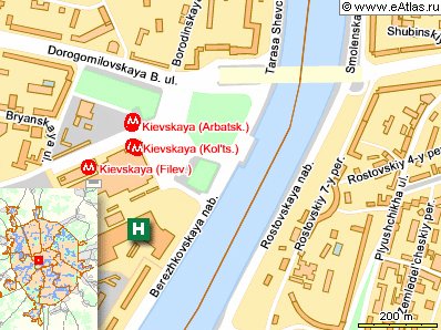 Map to Radisson SAS